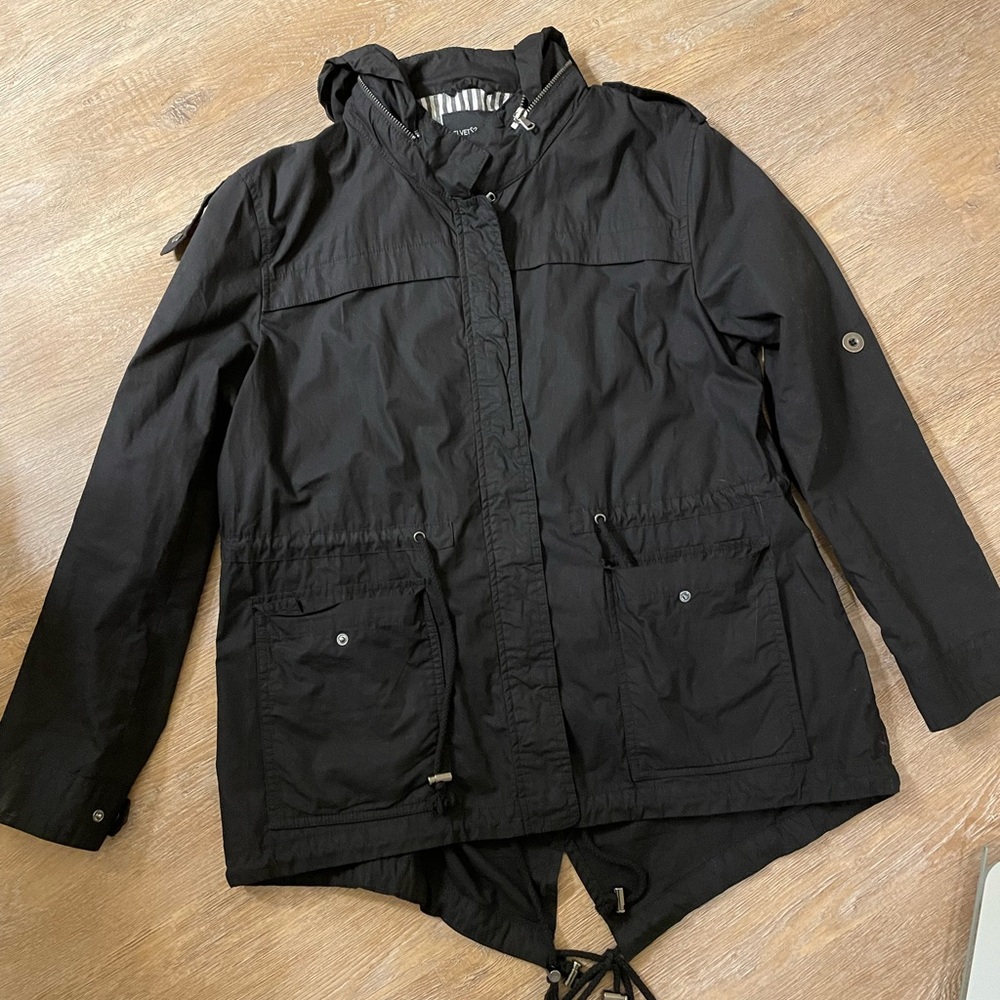 Lightweight Black Anorak Size S